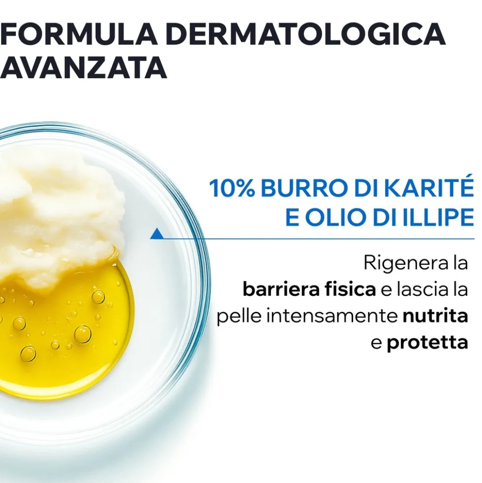 Uriage Xémose C8+ Balsamo-Olio Corpo Lenitivo Anti-Prurito Pelle Secca e Sensibile, 200ml