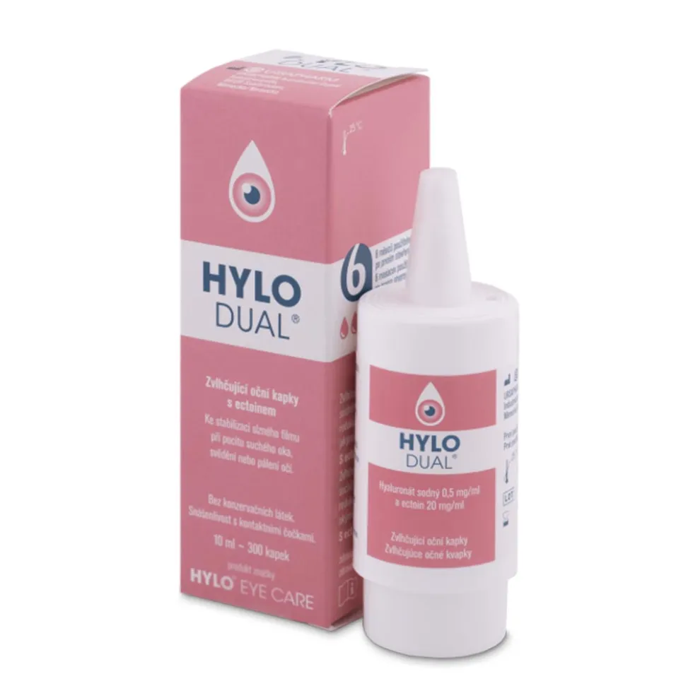 Ursapharm Hylo Eye Care - Hylo Dual Collirio per Occhi Secchi, 10ml
