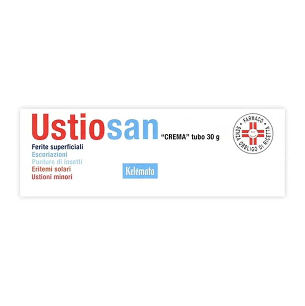 Ustiosan Crema Ferite Escoriazioni Punture Eritemi e Ustioni, 30g