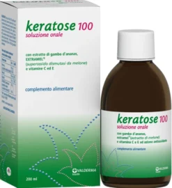 Valderma keratose 100 - soluzione orale antiossidante e ricostituente, 200 ml