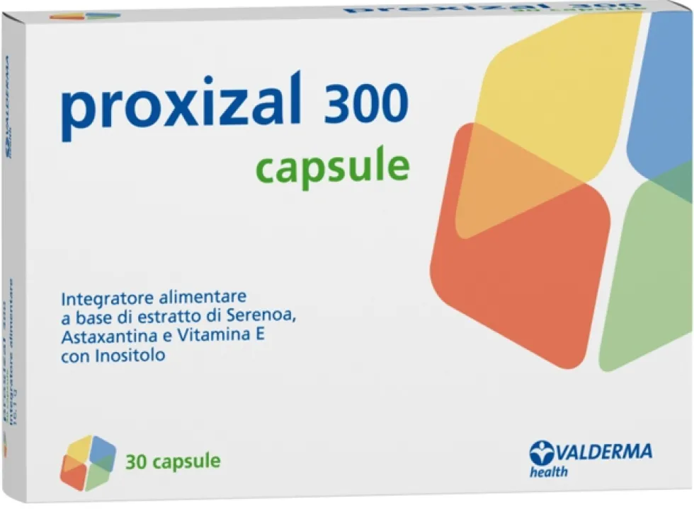 Valderma proxizal 30 capsule - Integratore alimentare per la prostata, 30 capsule