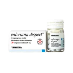 Valeriana Dispert 45mg Blando Sedativo, 30 Compresse Rivestite