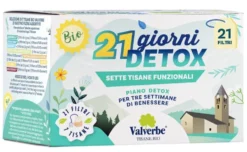 Valverbe Tisana Biologica 21 Giorni Detox Programma guidato di 3 settimane, 21 Filtri