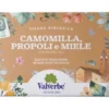 Valverbe Tisana camomilla propoli e miele bio Infuso per il benessere della gola, 20 filtri
