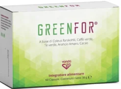 Vanda Omeopatici Greenfor - Per l'equilibrio del peso e il metabolismo, 30 capsule