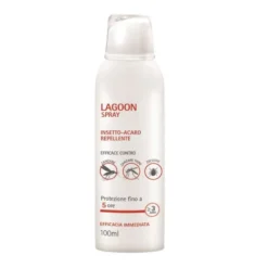 Vebix Lagoon - Spray Aerosol Insetto-Acaro Repellente, 100ml
