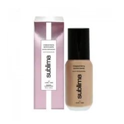 Vebix Sublima - Fondotinta Setificante Natural Performance Colore 4.3 Scuro, 30ml