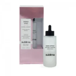 Vebix Sublima - Siero Viso SPF50+ Natural Comfort Trattamento Concentrato per Pelle Matura, 30ml