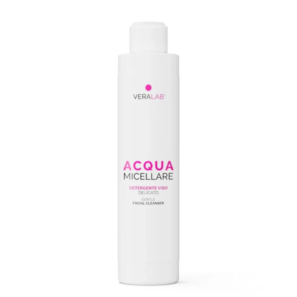 VeraLab Acqua Micellare Soluzione Detergente e Struccante, 200ml