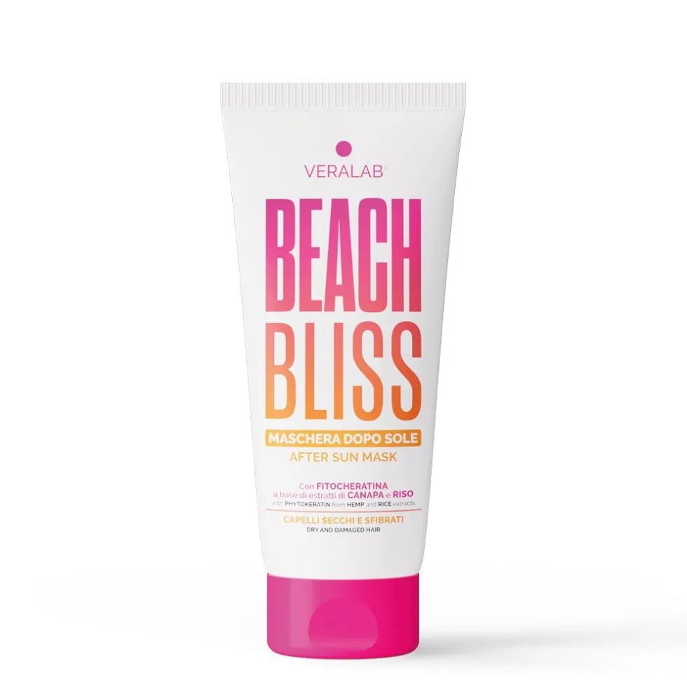 Veralab Beach Bliss Maschera doposole con fitocheratina rinforzante, 200ml