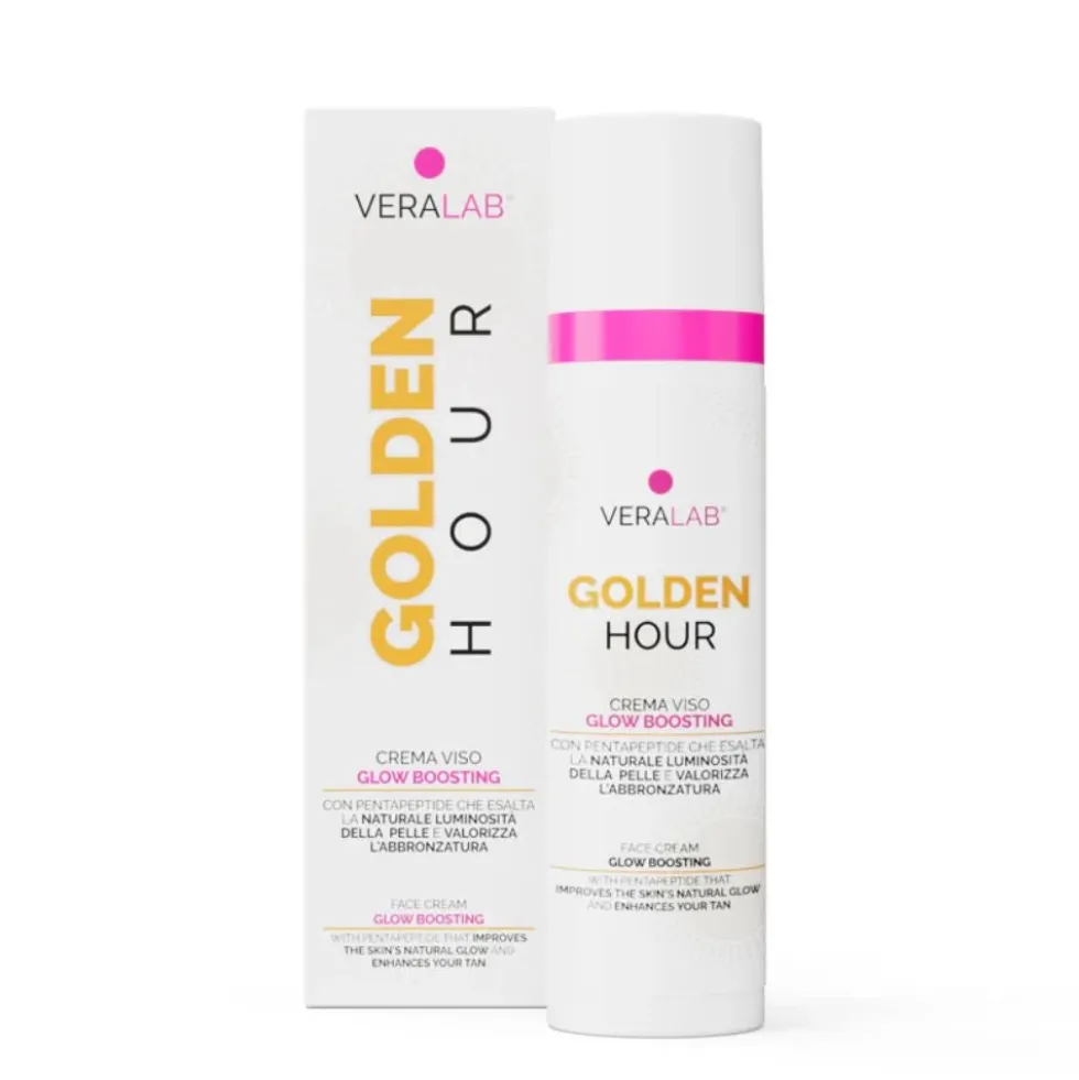 VeraLab Golden Hour Crema Viso Glow Boosting, 30ml