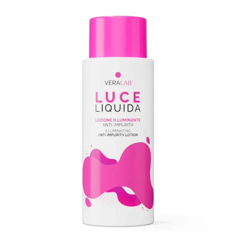 VeraLab Luce Liquida Lozione Viso Illuminante Esfoliante, 100ml