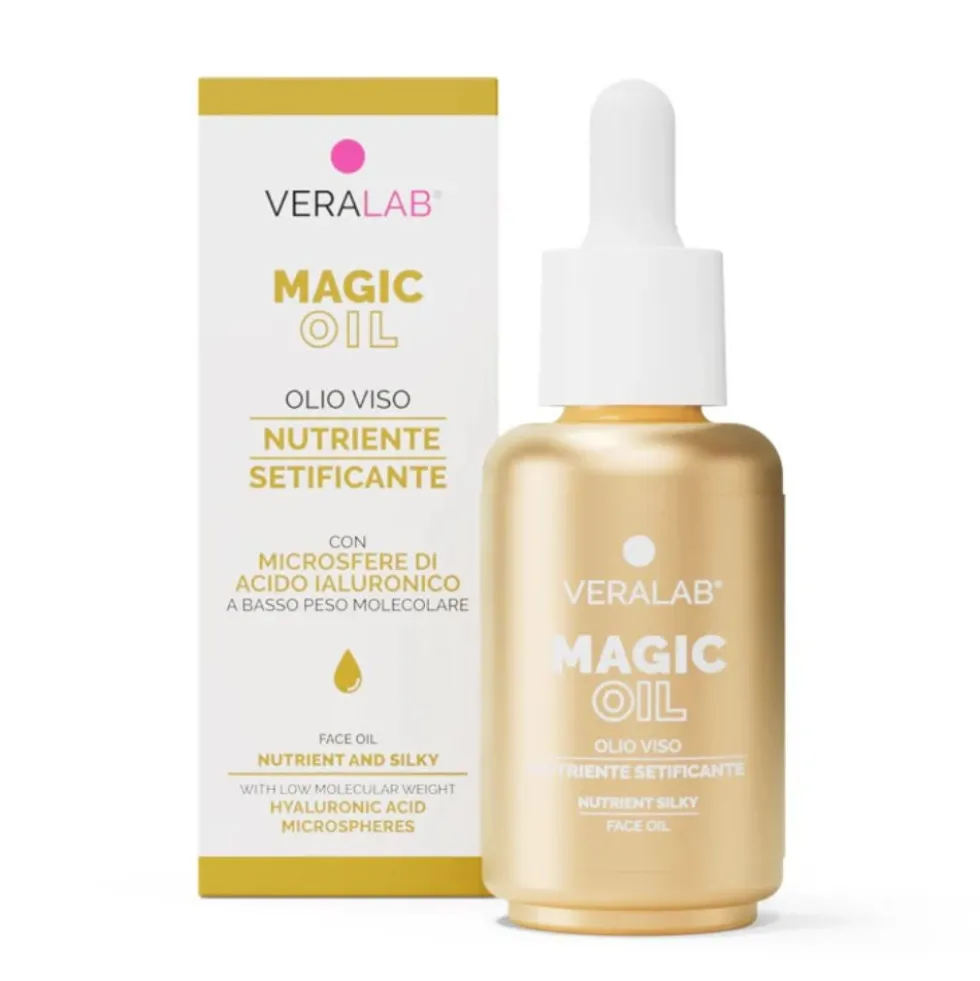 VeraLab Magic Oil Siero Viso Ultra Nutriente e Setificante, 30ml