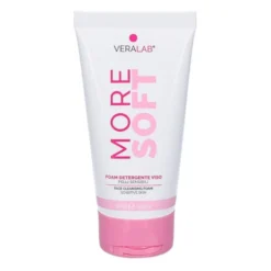 VeraLab More Soft Foam Schiuma detergente viso per pelli sensibili, 50ml
