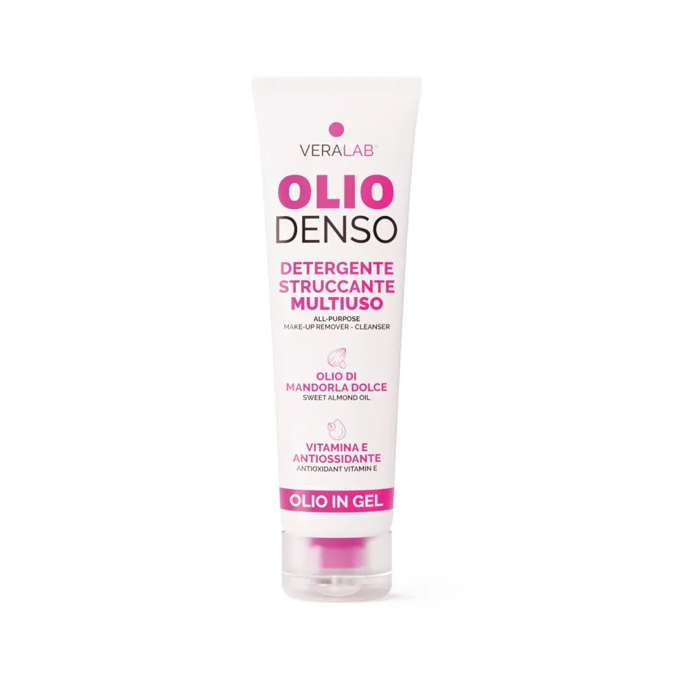 VeraLab Olio Denso in gel Detergente struccante multiuso, 150ml