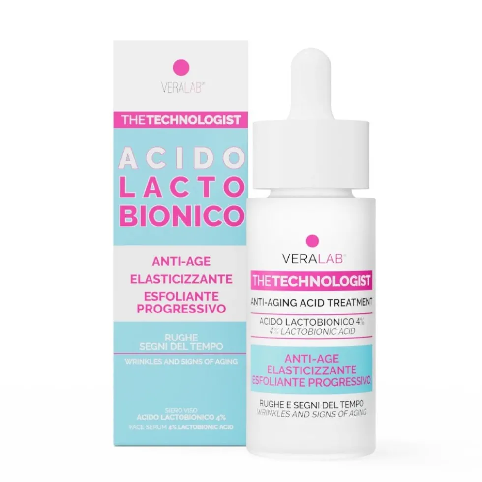 VeraLab The Technologist - Acido Lactobionico Siero Antietà Elasticizzante, 30ml