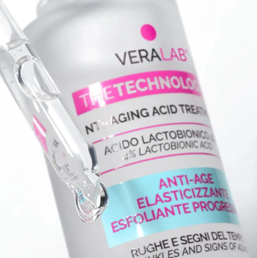 VeraLab The Technologist - Acido Lactobionico Siero Antietà Elasticizzante, 30ml