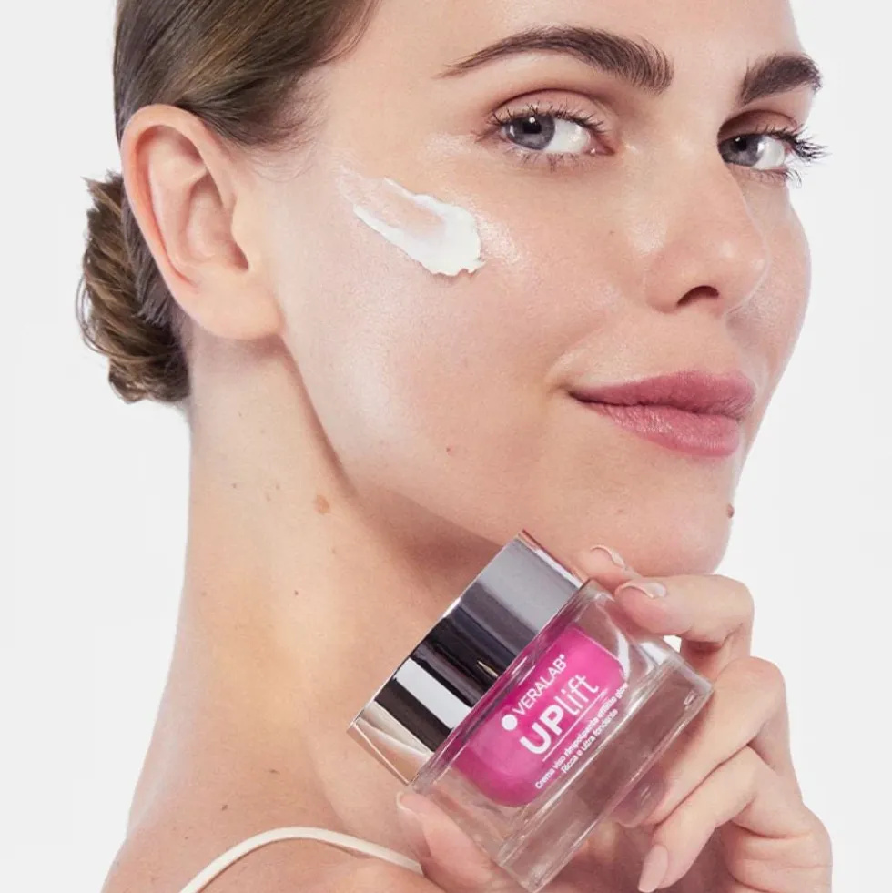 VeraLab UpLift - Crema Viso Rimpolpante Effetto Glow, 50ml