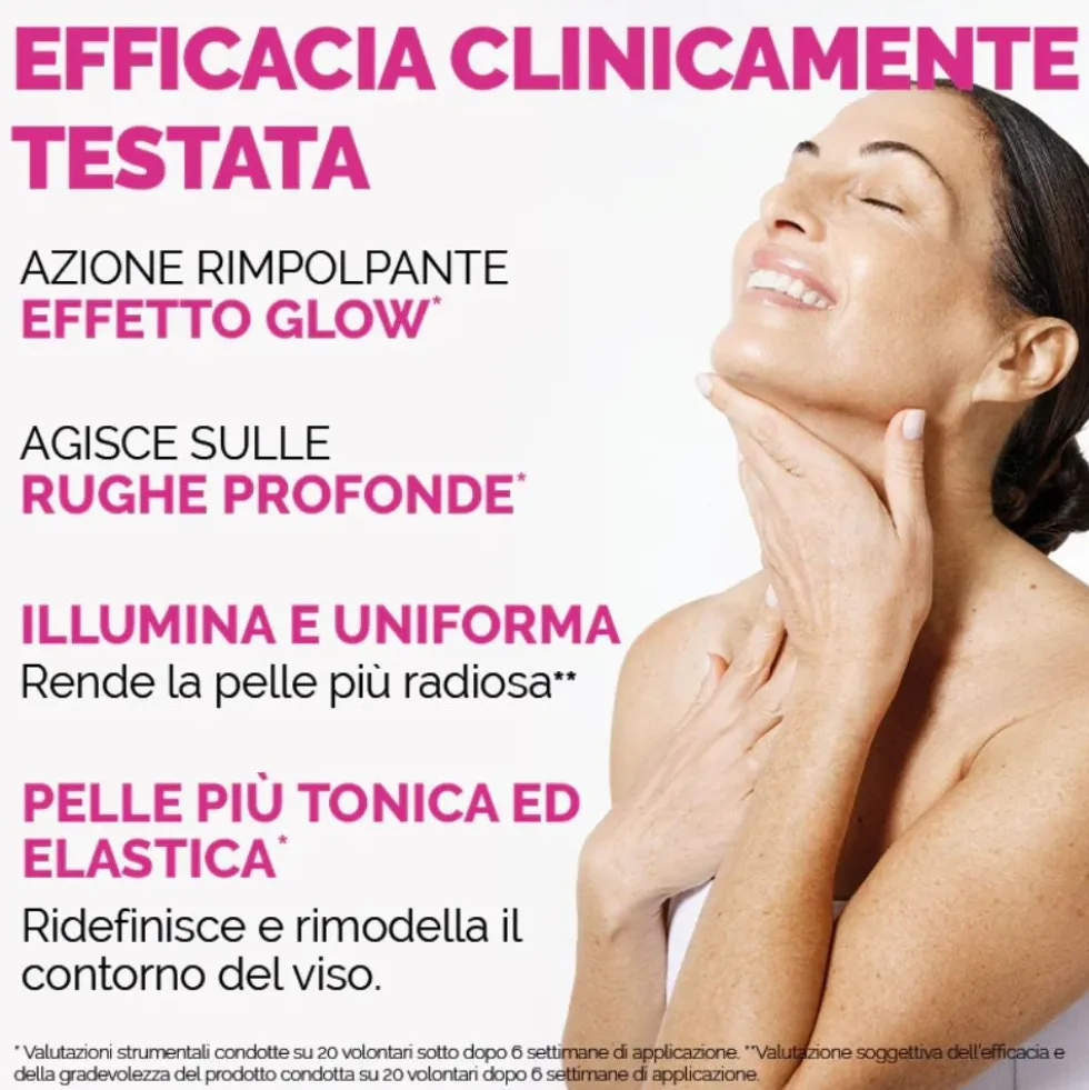 VeraLab UpLift - Crema Viso Rimpolpante Effetto Glow, 50ml