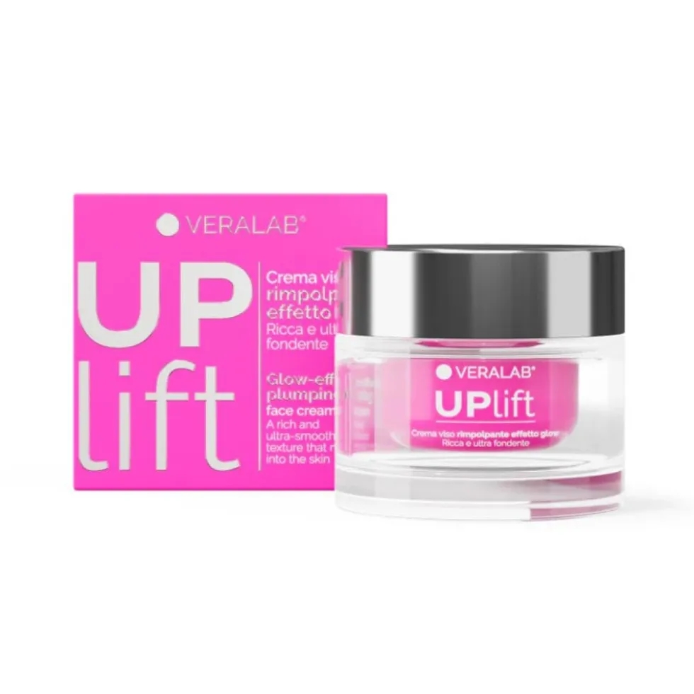 VeraLab UpLift - Crema Viso Rimpolpante Effetto Glow, 50ml