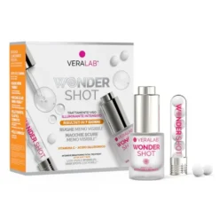 VeraLab Wonder Shot - Trattamento intensivo per il viso illuminante e rimpolpante, 15 ml e 7 sfere
