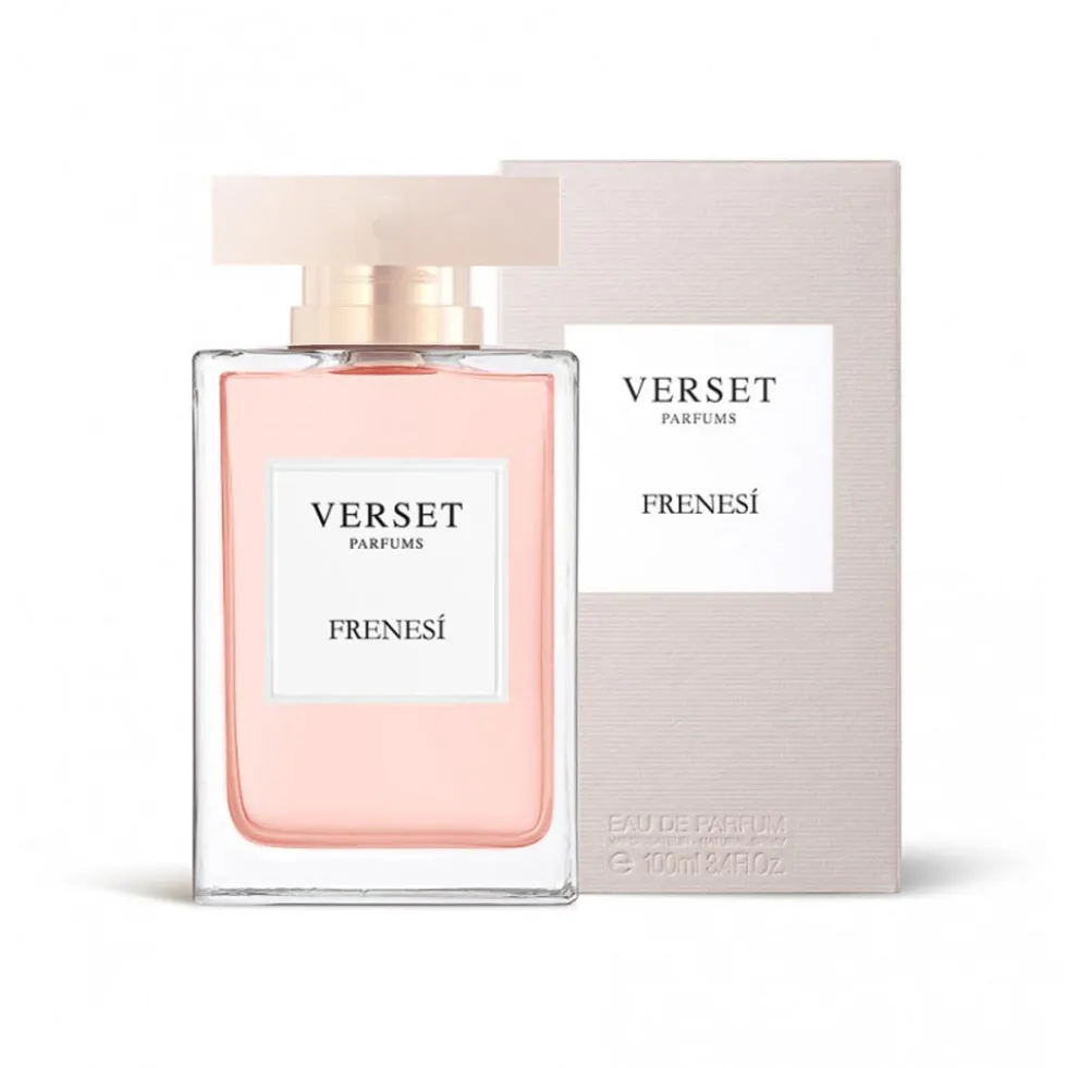 Verset Parfums Frenesí - Profumo da donna dalle note orientali e legnose, flacone da 100 ml