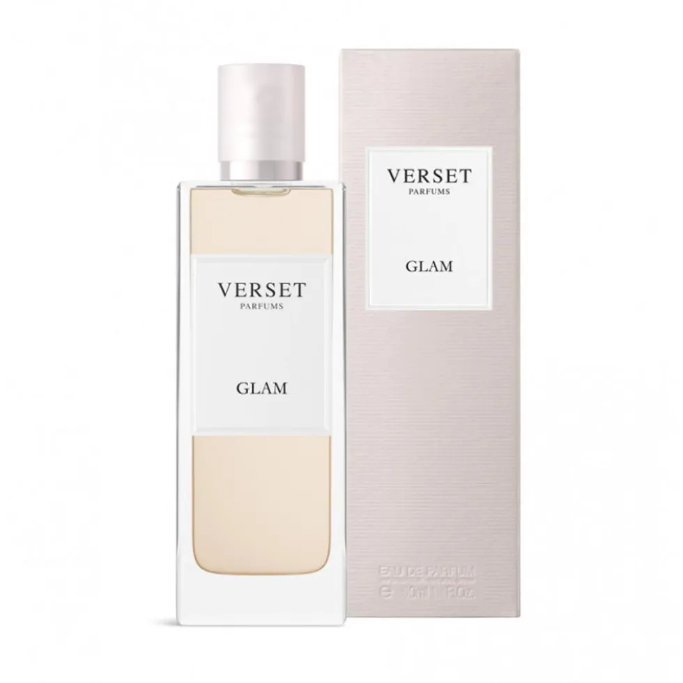 Verset Parfums Glam - Profumo da donna con note floreali e fruttate, 50 ml