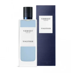 Verset Parfums Together - Profumo da uomo con note speziate di zenzero e cannella, 50 ml