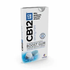 Viatris CB12 Boost Strong Mint Gomme da masticare Alito Sicuro, 10 Chewing Gum