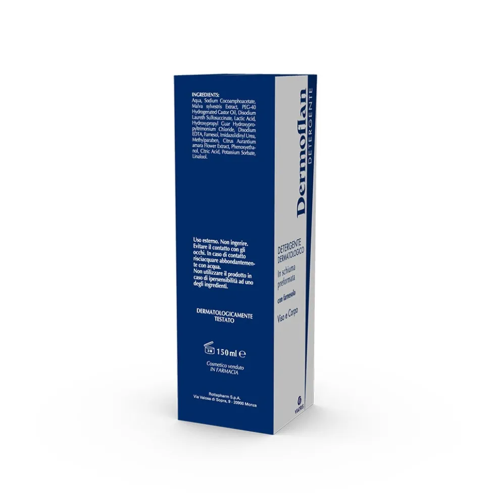 Viatris Dermoflan Detergente Dermatologico in Schiuma, 150ml