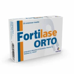 Viatris Fortilase Orto Integratore Bromelina Vitamine, 20 Compresse