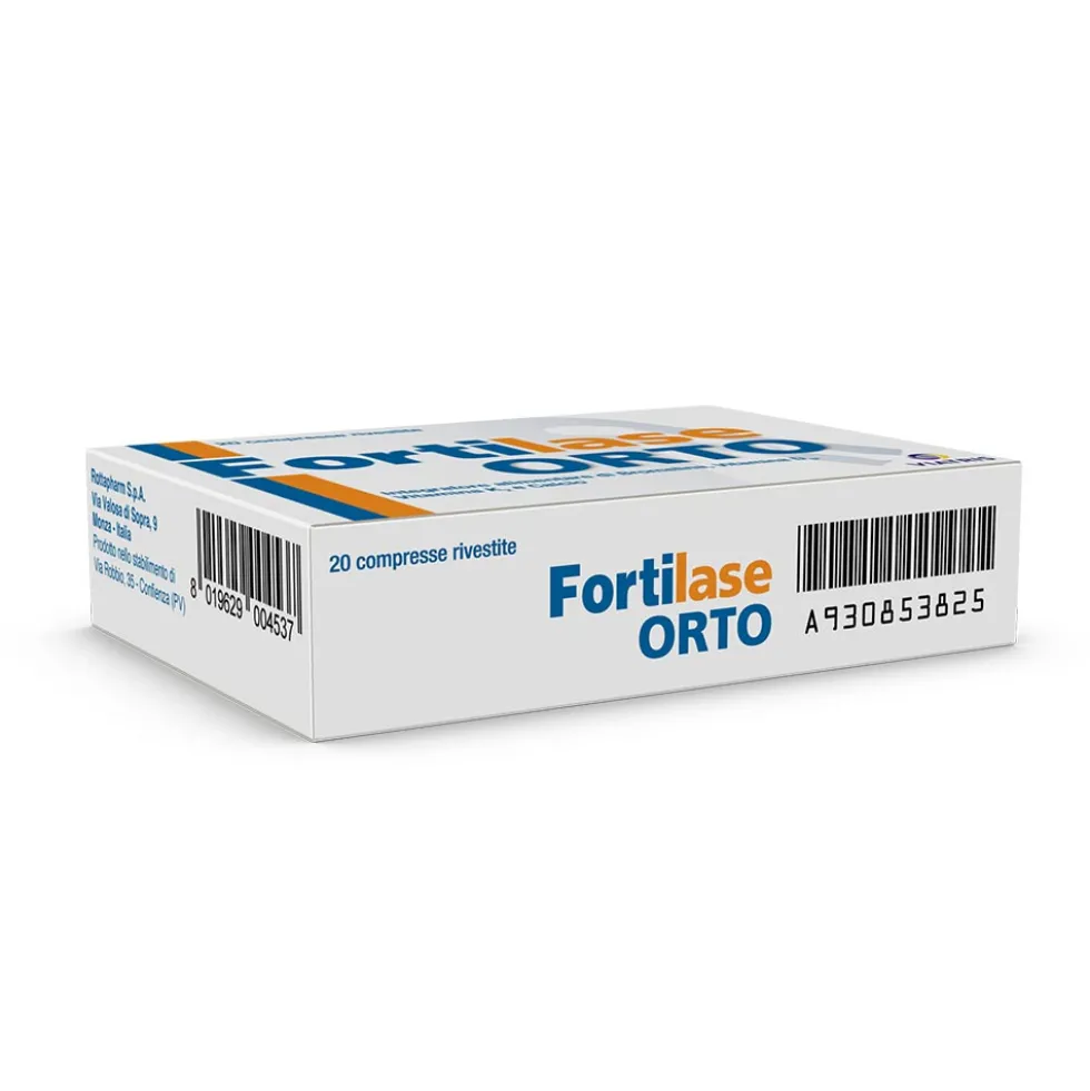 Viatris Fortilase Orto Integratore Bromelina Vitamine, 20 Compresse