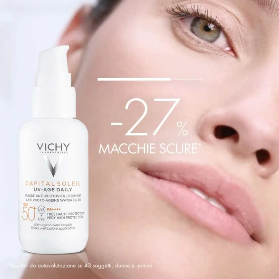 Vichy Capital Soleil - CS UV Age Fluido Anti-Fotoinvecchiamento SPF50+, 40ml