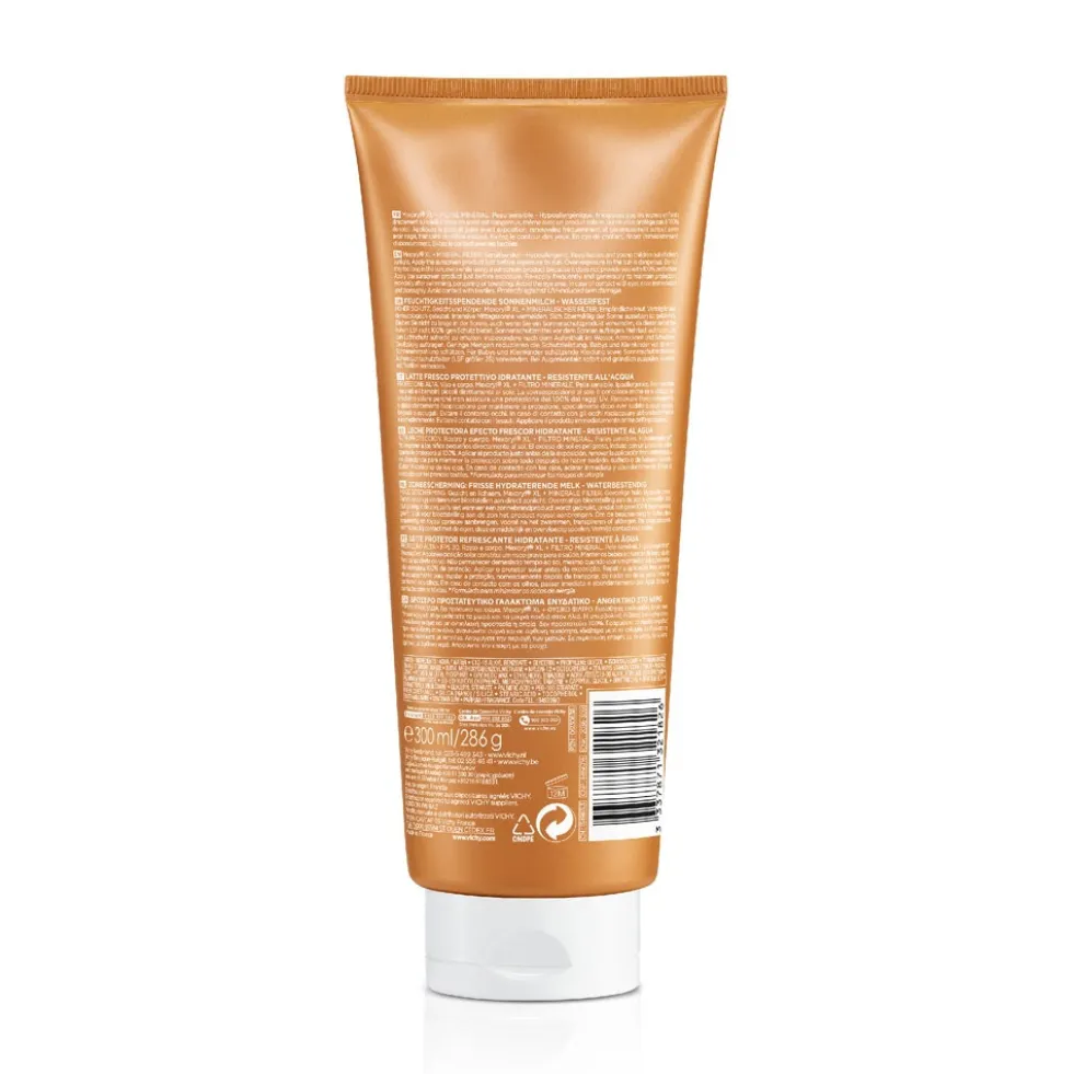 Vichy Capital Soleil - Latte Idratante Fresco Viso e Corpo SPF 30, 300ml