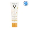 Vichy Capital Soleil - Trattamento Anti-Macchie Colorato 3 in 1 SPF 50, 50ml