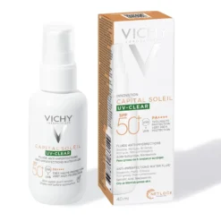 Vichy Capital Soleil - UV Clear SPF50+ Fluido Anti-Imperfezioni, 40ml