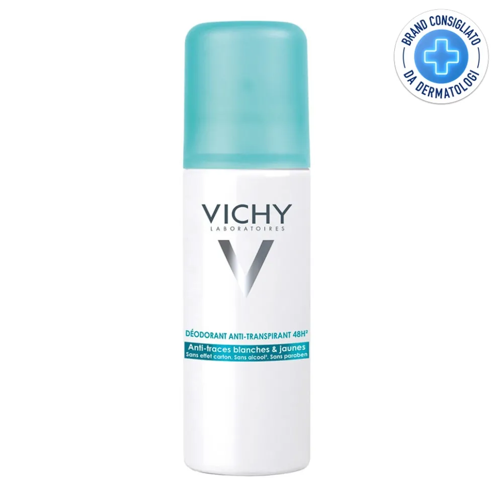 Vichy Deodorante Antitraspirante 48H Spray Aerosol, 125ml