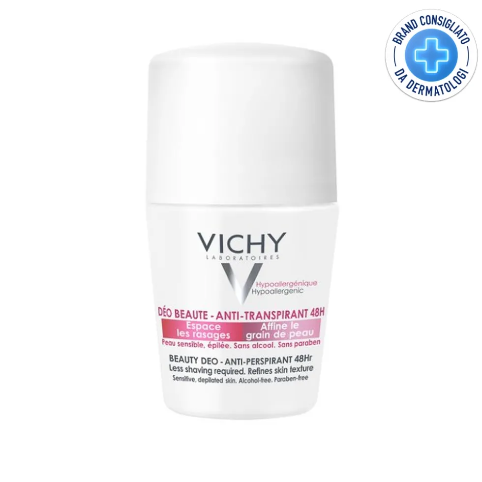 Vichy Deodorante Roll-On Antitraspirante 48H, 50ml