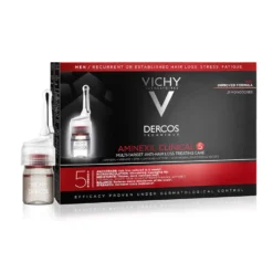 Vichy Dercos - Aminexil Trattamento Anticaduta Uomo, 21 Fiale x 6ml