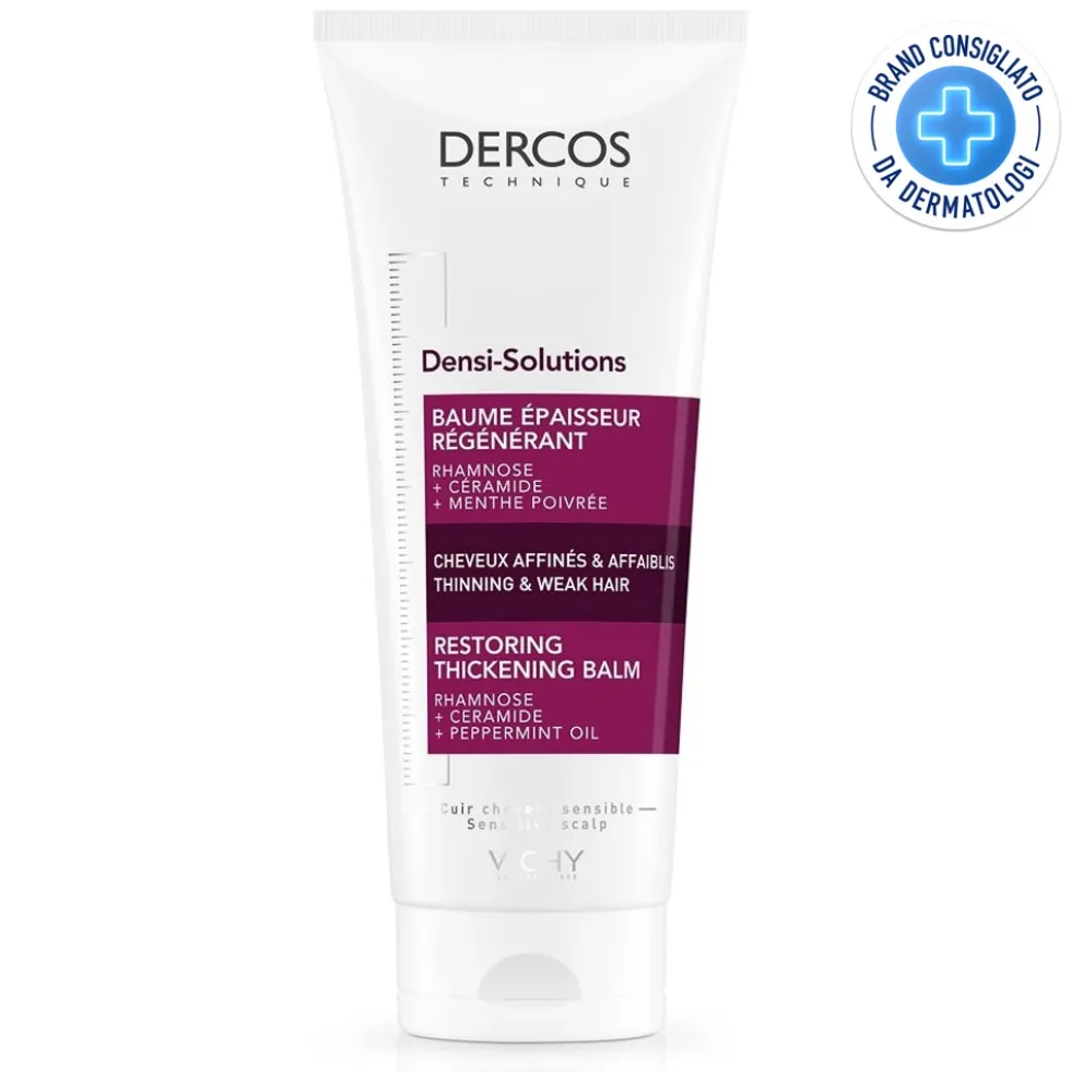 Vichy Dercos - Balsamo Rigenera Spessore per Capelli Fini o Assottigliati, 200ml