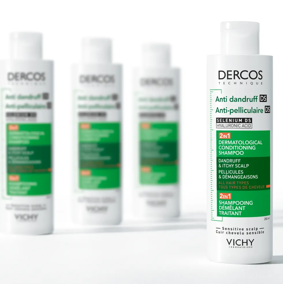 Vichy Dercos - DS Trattamento Antiforfora 2in1 Shampoo + Balsamo, 200ml