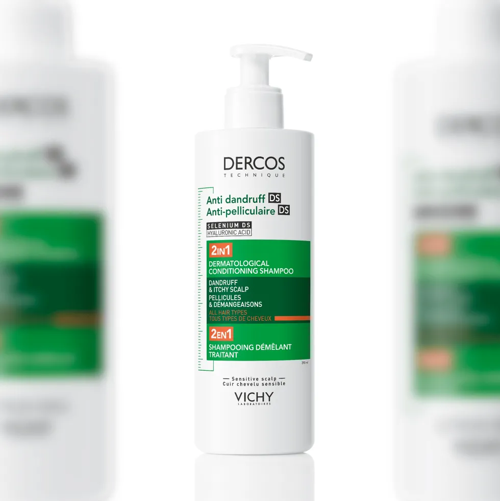 Vichy Dercos - DS Trattamento Antiforfora 2in1 Shampoo + Balsamo, 400ml