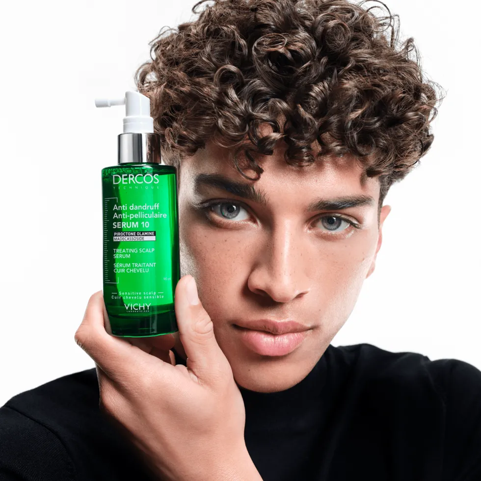 Vichy Dercos Serum 10 - Siero antiforfora senza risciacquo per il cuoio capelluto, 90 ml