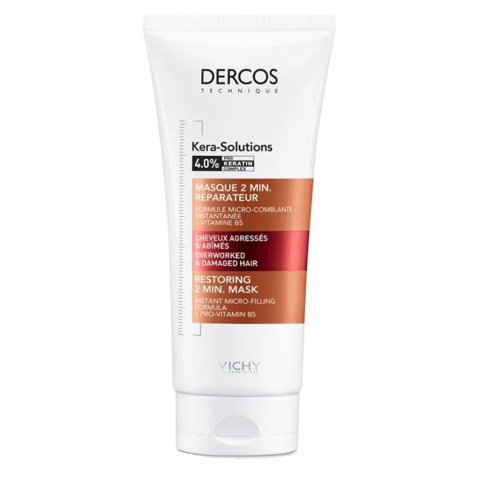Vichy Dercos Technique - Kera-Solution Maschera Riparatrice 2 Min, 200ml