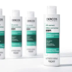 Vichy Dercos Technique - Oil Control Shampoo Sebo Regolatore Trattante, 200ml
