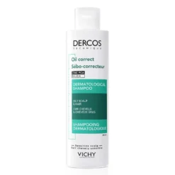 Vichy Dercos Technique - Oil Control Shampoo Sebo Regolatore Trattante, 200ml