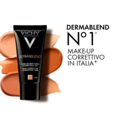 Vichy Dermablend - Fondotinta Correttore Fluido 16H Tonalità 45 Gold, 30ml