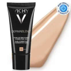 Vichy Dermablend - Fondotinta Correttore Fluido 16H Tonalità 35 Sand, 30ml
