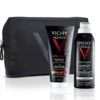 Vichy Homme Pochette - Set per la doccia e la rasatura delle pelli sensibili, 2 prodotti da 200 ml