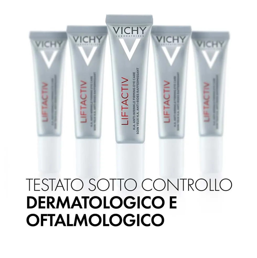 Vichy Liftactiv - H.A. Contorno Occhi Anti-Rughe e Rassodante, 15ml